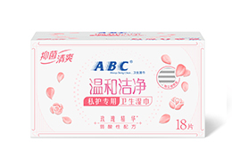 ABC卫生湿巾18片-R01