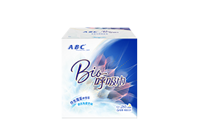  ABC Bio呼吸巾夜用极薄棉柔表层卫生巾6片
